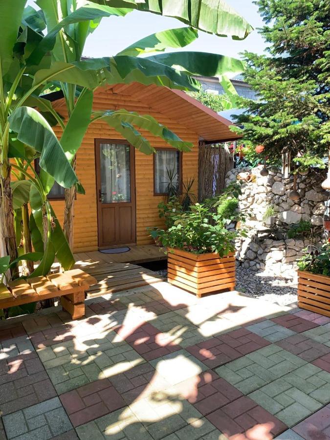 Гостевой Дом У Левы Hotel Gagra Exterior foto